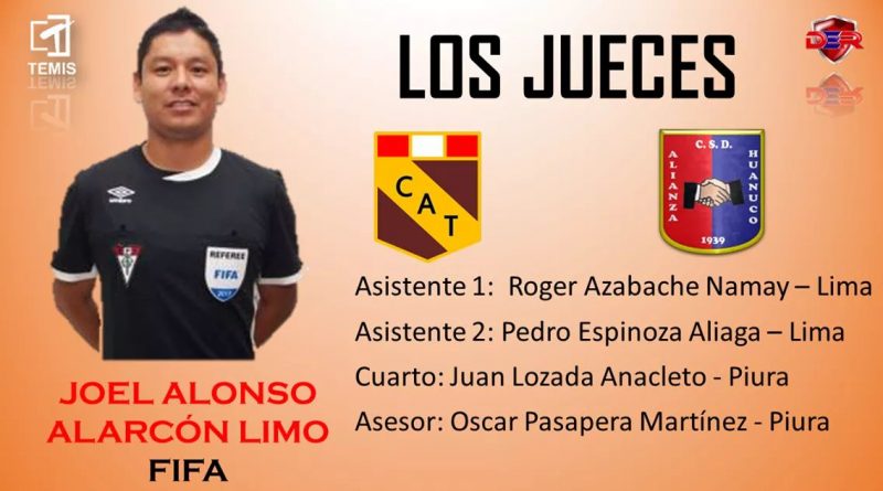 COPA PERÚ: ARBITRO FIFA EN EL CAMPEONÍSIMO ATLÉTICO TORINO VS ALIANZA UNIVERSIDAD