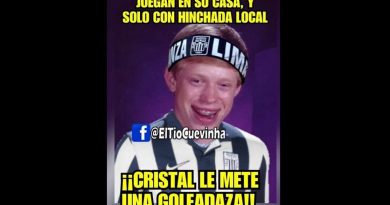 Alianza Lima es víctima de memes tras caer goleado por Sporting Cristal