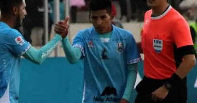 Andy Polar: "Gracias a Dios estamos punteros en el torneo"