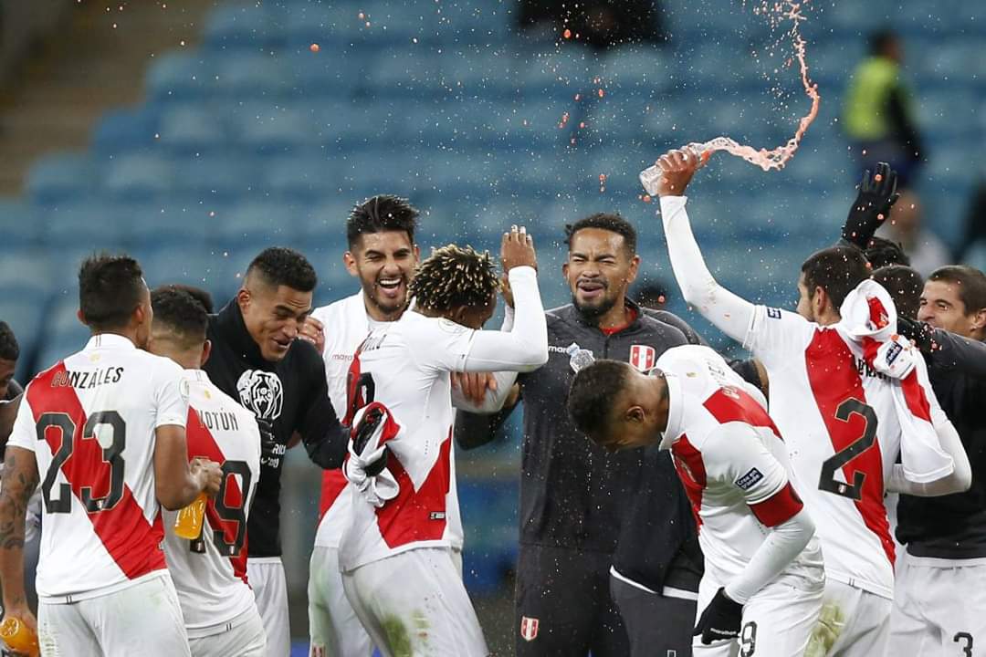 PERÚ HIZO HISTORIA Y PASÓ A LA FINAL DE LA CONMEBOL COPA AMÉRICA PERÚ HIZO HISTORIA Y PASÓ A LA FINAL DE LA CONMEBOL COPA AMÉRICA