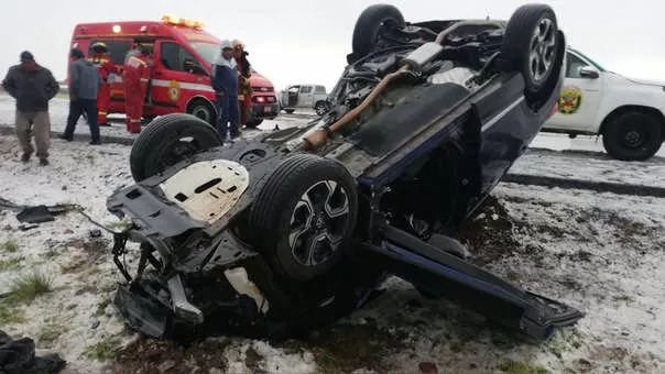 BINACIONAL | JUGADORES SUFRIERON UN ACCIDENTE AUTOMOVILÍSTICO